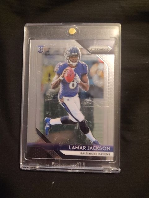 Lamar Jackson prizm