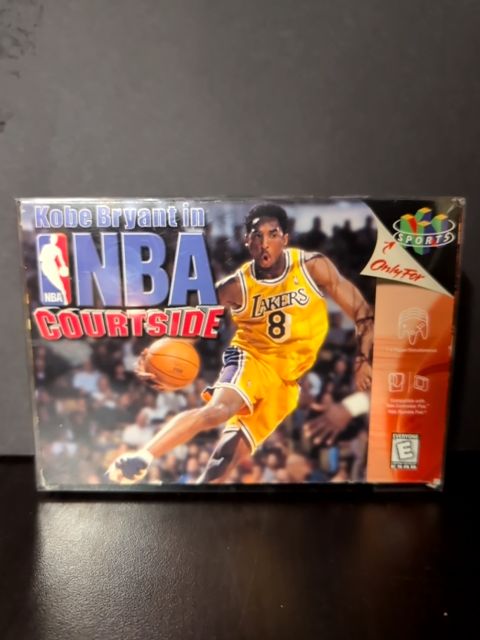 Kobe Bryant NBA Courtside Nintendo 64 Complete in Box
