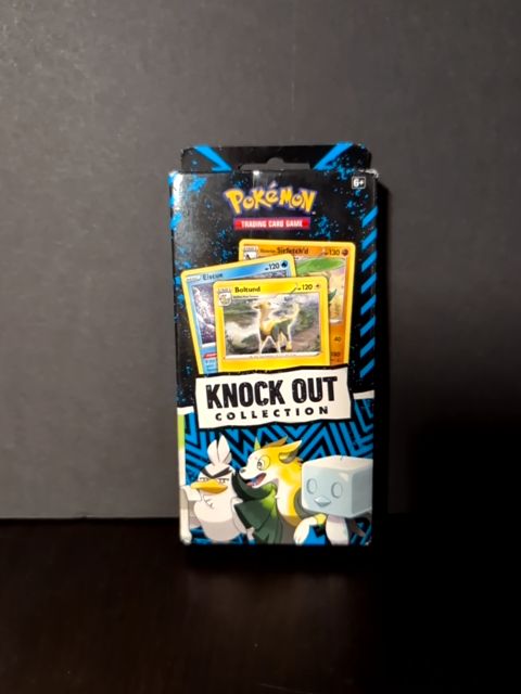Pokémon TCG Knockout Collection (Boltund, Eiscue & Galarian Sirfetch) NEW SEALED