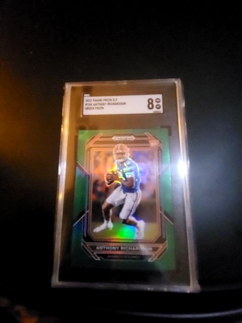 2023 Prizm Anthony Richardson Green SGC 8