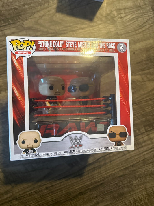 Stone Cold / The Rock 2 pack