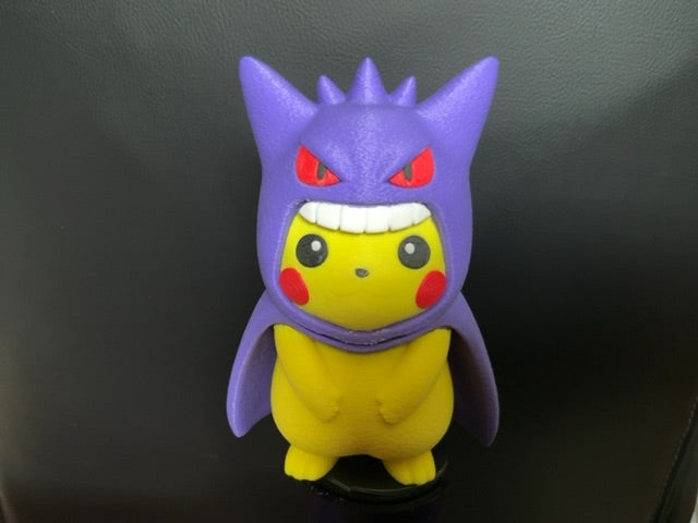 Pikachu as Gengar statue 3D print