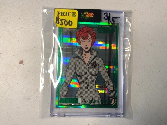 Black widow, three out of five