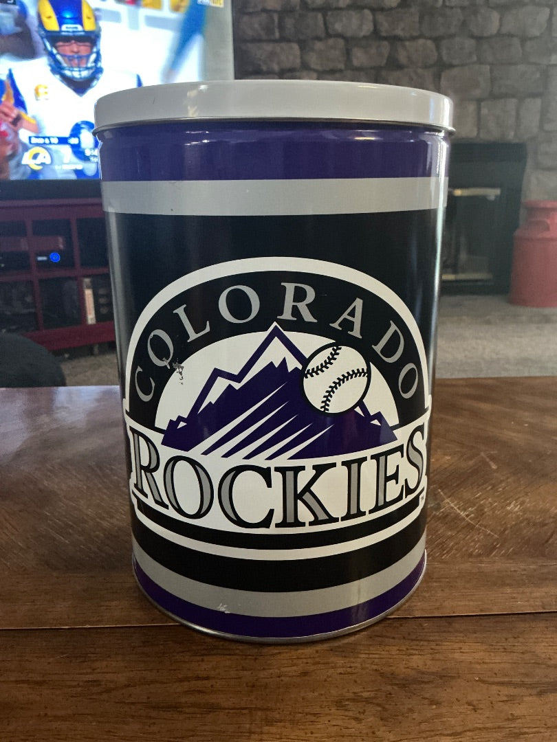 1992 Colorado Rockies MLB tin