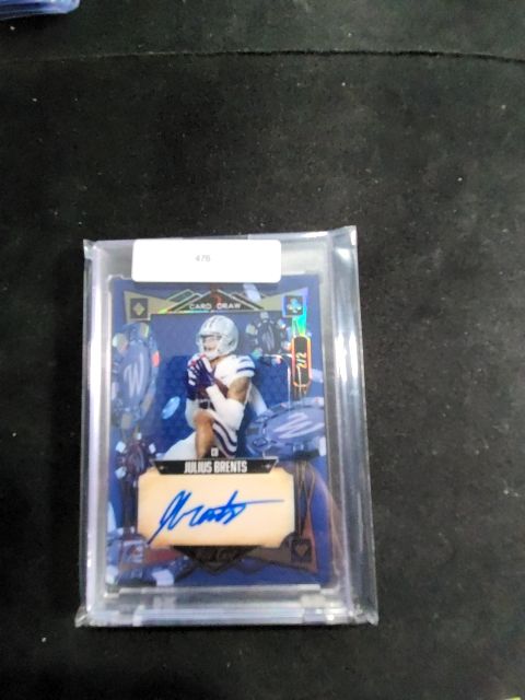 2023 Wild Card Julius Brents /2 Autograph