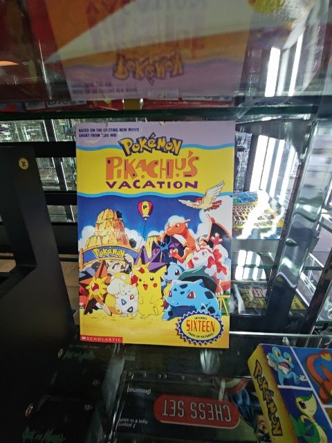 Pikachus vacation book
