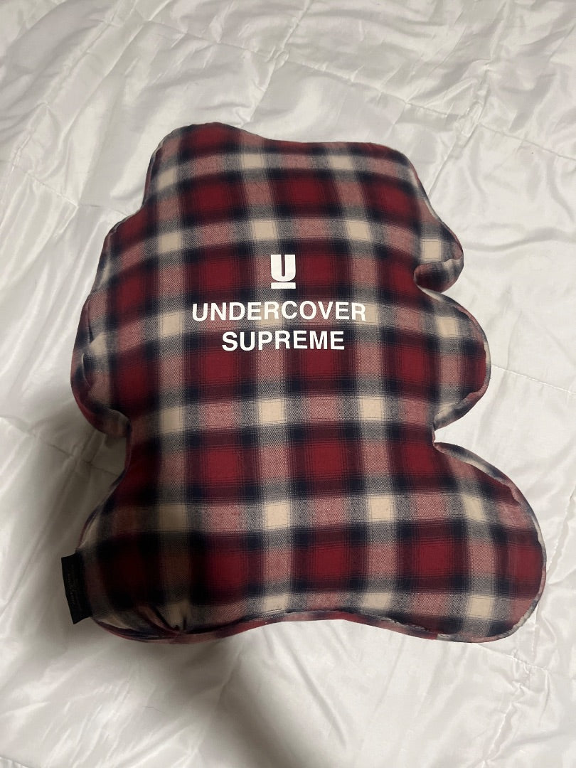 Plaid supreme undercover bear pillow 2015
