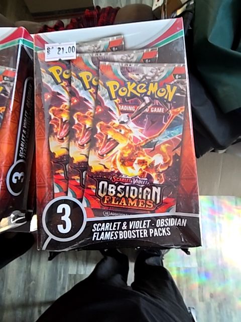 Pokemon S/V 3 pack booster