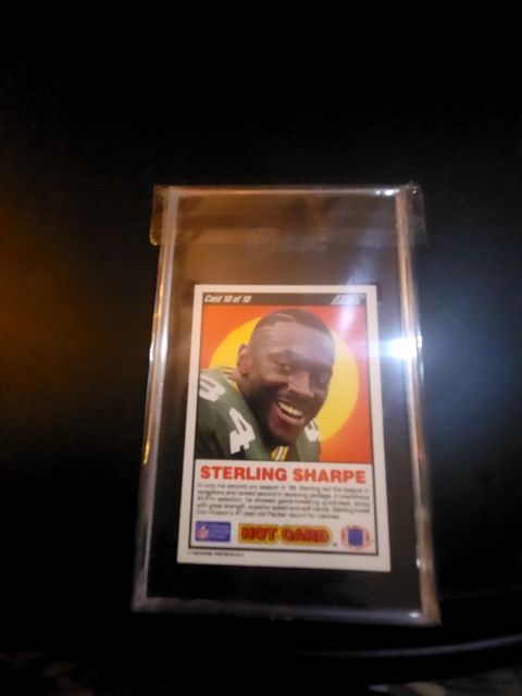 1990 Score Sterling Sharpe Hot Card SGC 7
