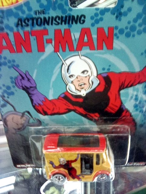 Hot wheels Ant-Man yellow food truck