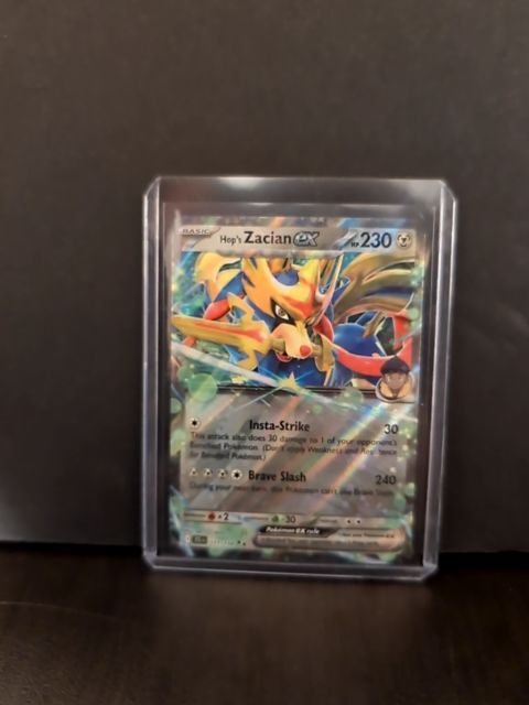HOP'S ZACIAN EX 111/159 JOURNEY TOGETHER POKEMON DOUBLE RARE