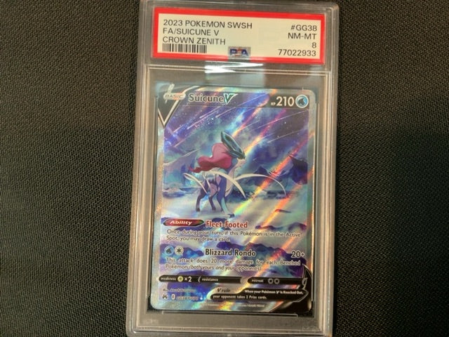 FA/Suicune V - PSA 8