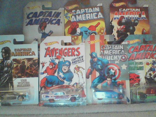 Hot Wheels Captain America Ann. Set 7/8