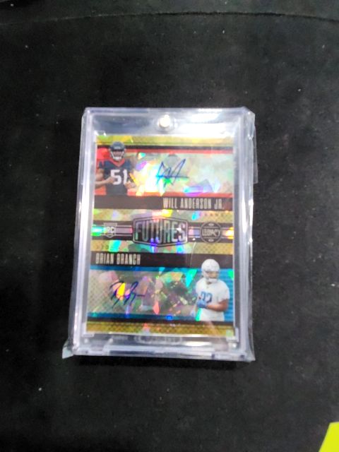 2023 Legacy Dual Autograph Brian Branch, Will Anderson Jr.