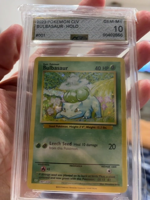Bulbasaur gem mint 10