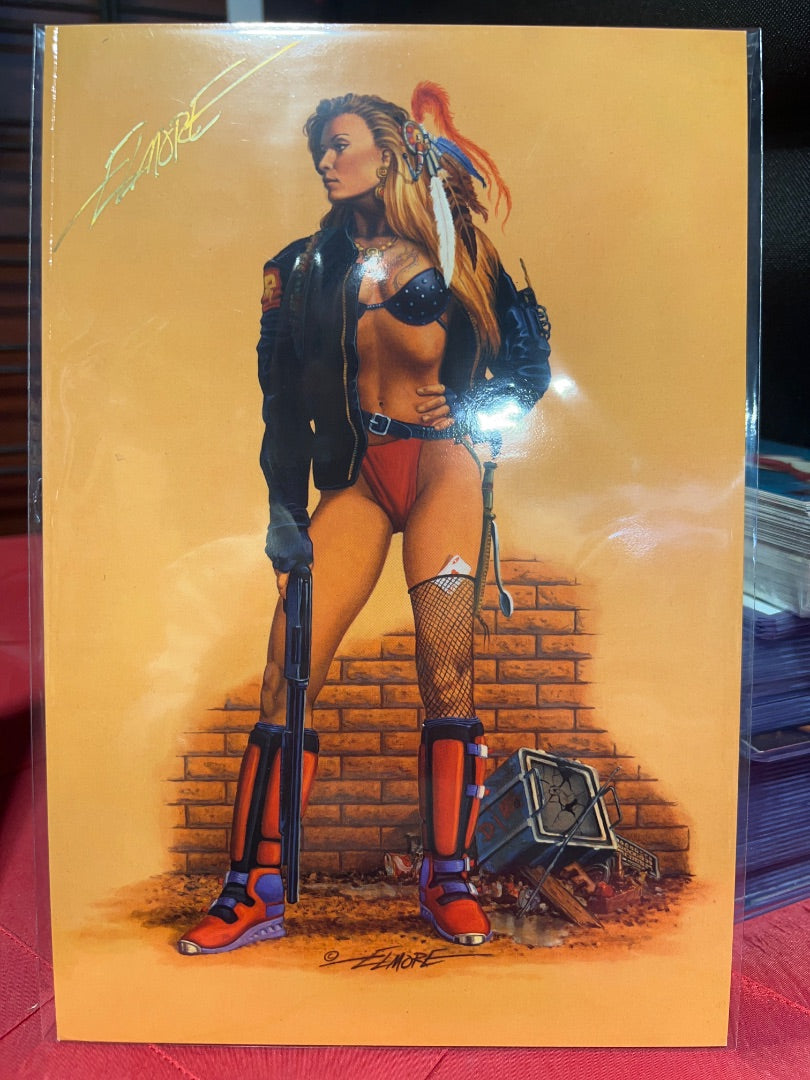 Elmore collossal card #40 signed