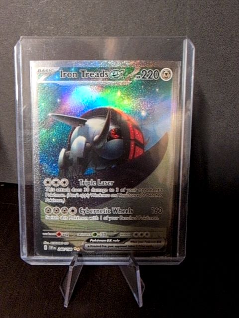 Iron Treads 248/198 Illustration Rare Scarlet & Violet Base