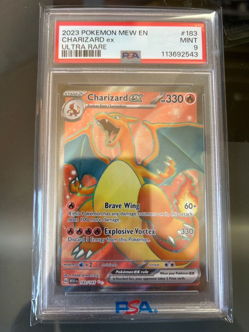 Charizard ex PSA 9