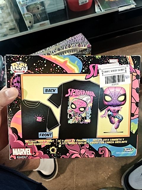 Funko spiderman POP TEE