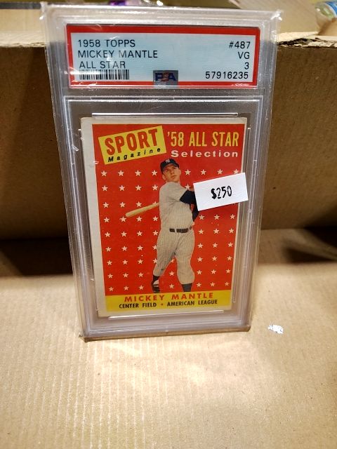 Mickey mantle 1958 topps