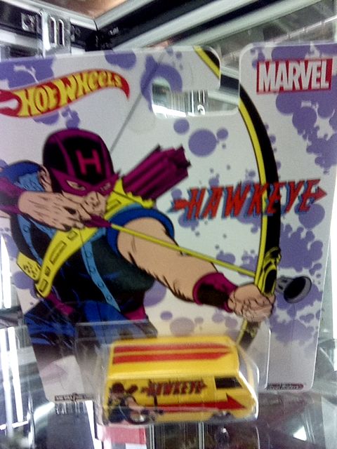 Hot wheels Hawkeye car