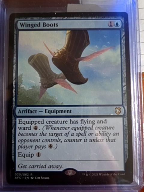 Winged Boots, Artifact Equipment