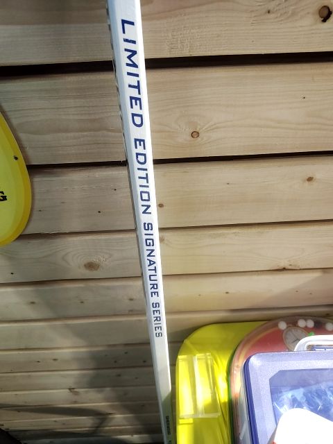 Nate MacKinnon autographed Avalanche hockey stick with certificate