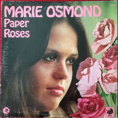 Marie Osmond Paper Roses UK Vinyl