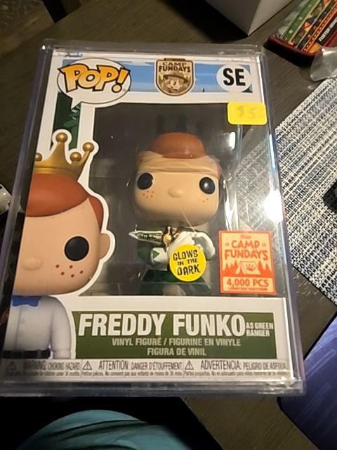 FREDDY FUNKO AS GREEN RANGER
