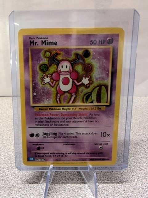 Mr. Mime 013/034 Trading Card Game Classic Holo