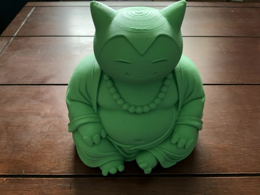 Buddhalax Snorlax Pokemon Statue - Big