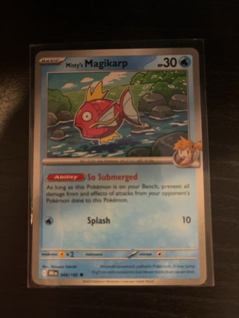 Misty's Magikarp 048/182 Destined Rivals Regular