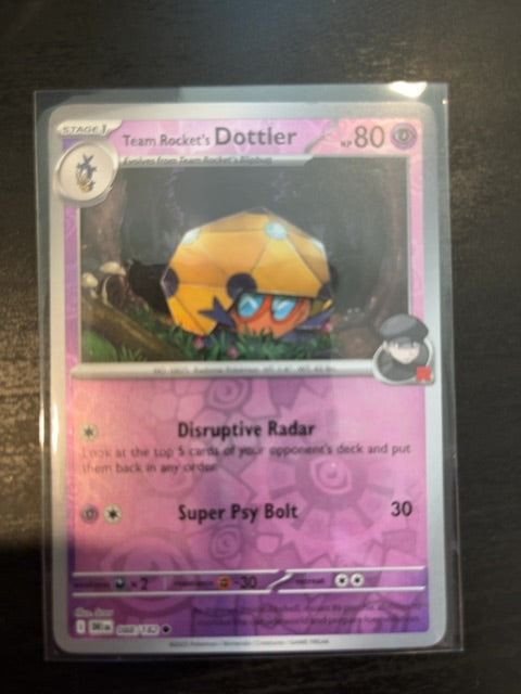 Team Rocket's Dottler 088/182 Destined Rivals