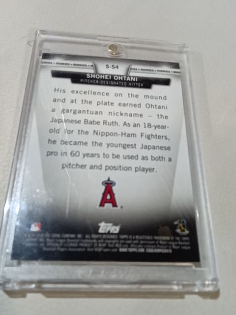 2018 Topps shohei ohtani
