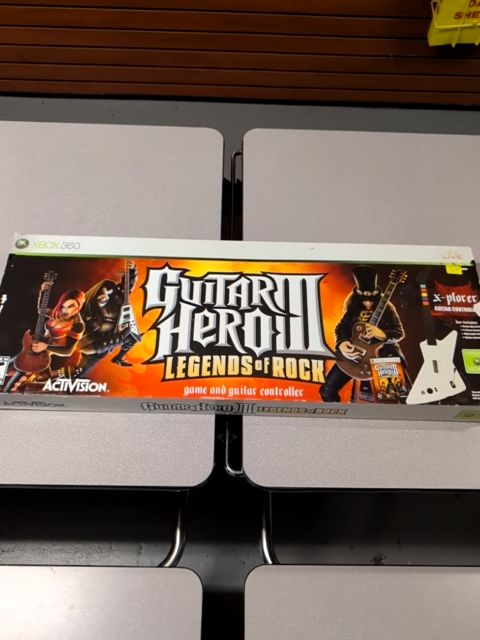 Guitar Hero III Legends Of Rock X-plorer XBOX 360