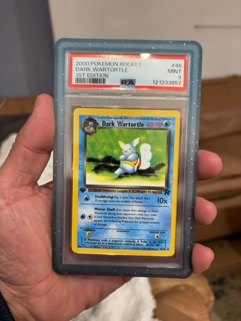 Dark wartortle PSA 9