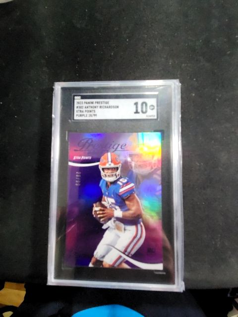 2023 Prestige Anthony Richardson Extra Points RC /99 SGC 10
