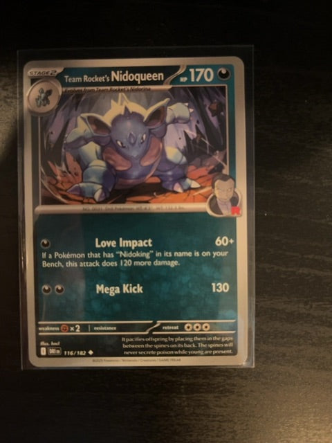 Team Rocket's Nidoqueen 116/182 Destine Rivals Regular