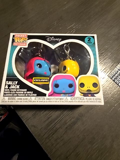 SALLY & JACK KEYCHAINS
