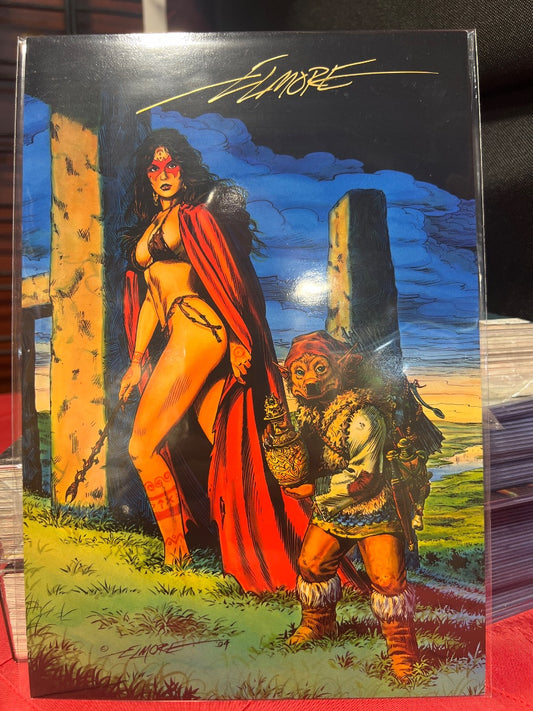 Elmore collossal card #17 signed