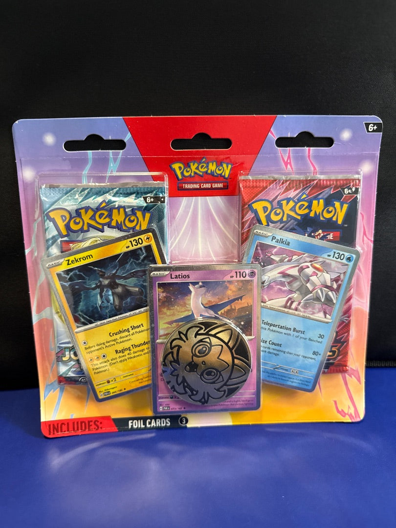 Pokemon Enhanced 2-pack Blister pack (Latios, Zekrom and Palkia)