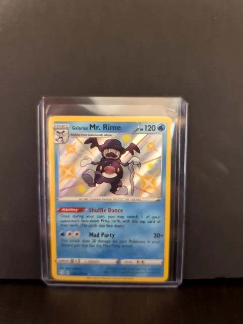 Galarian Mr. Rime Shiny Holo Rare Shining Fates: Shiny Vault SV021/SV122