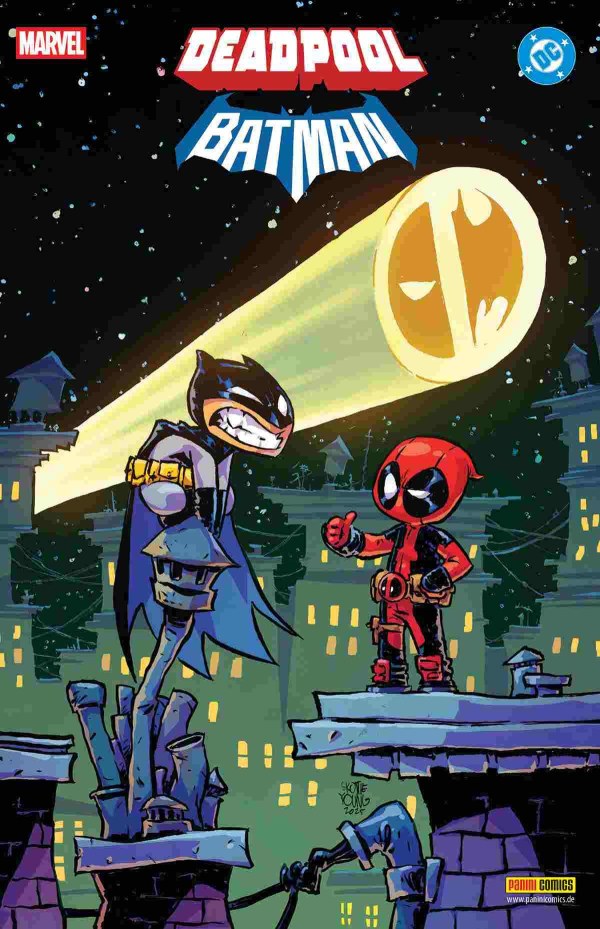 Deadpool / Batman #1 Skottie Young Variant