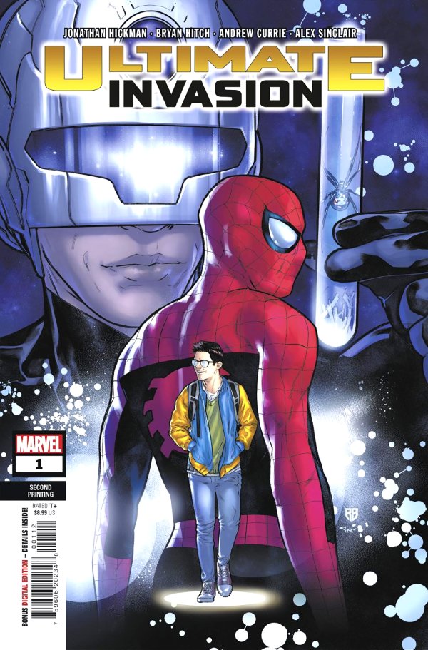 Ultimate Invasion #1 Second Printing R.B Silva