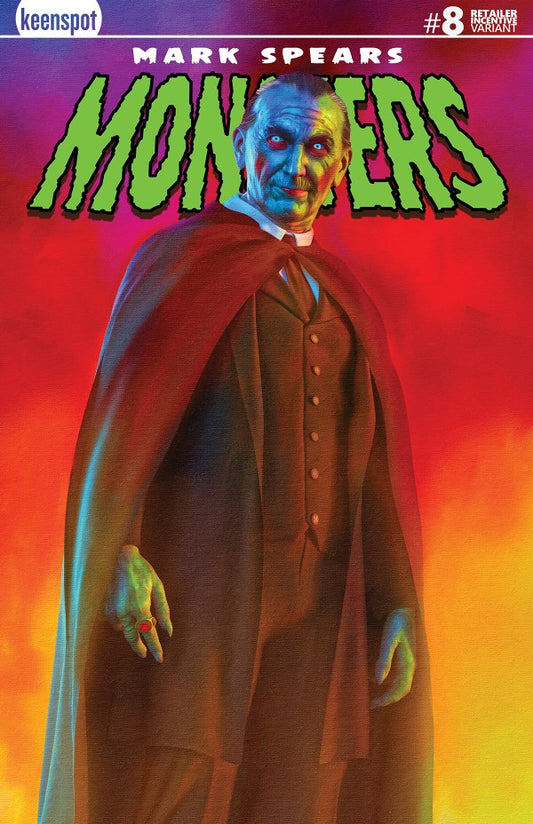 Mark Spears Monsters #8 Cover B 1:250 Mark Spears Foil Variant