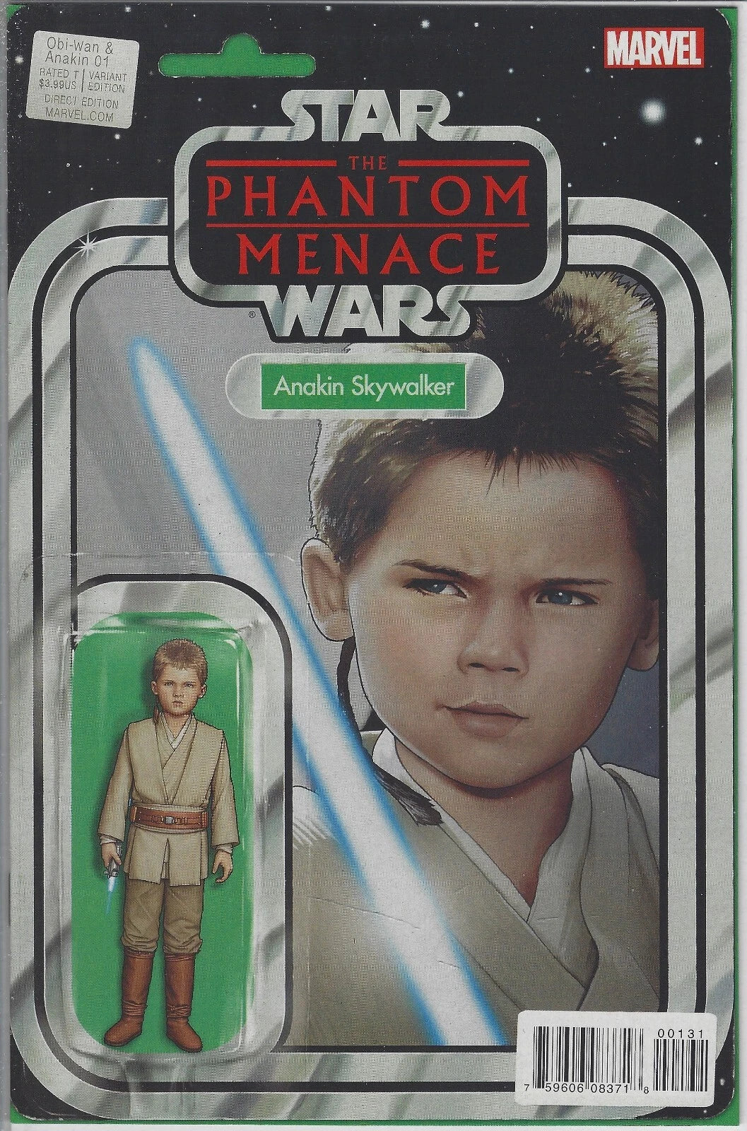 Obi Wan And Anakin #1 (Of 5) Christopher Action Figure Variant