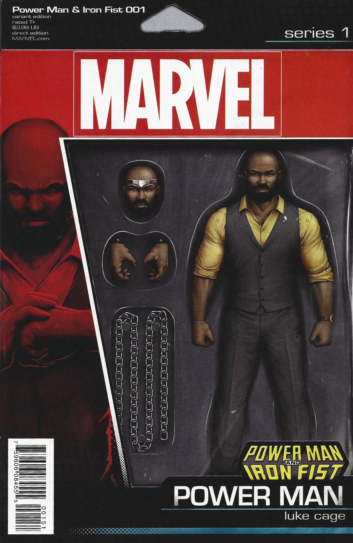 Power Man And Iron Fist #1 If Action Figure Variant