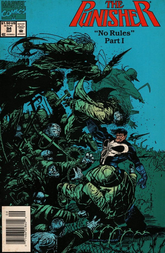 The Punisher #94 Newsstand Edition