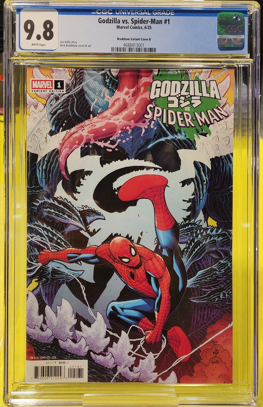 Godzilla vs. Spider-Man #1 CGC 9.8