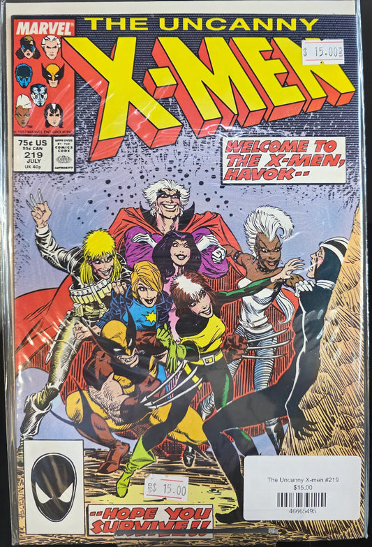 Uncanny X-Men #219